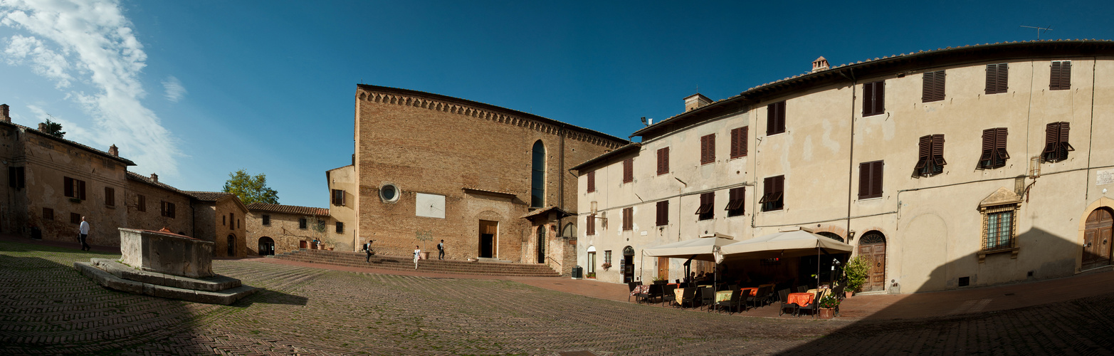 Mittagsruhe in San Gimignano