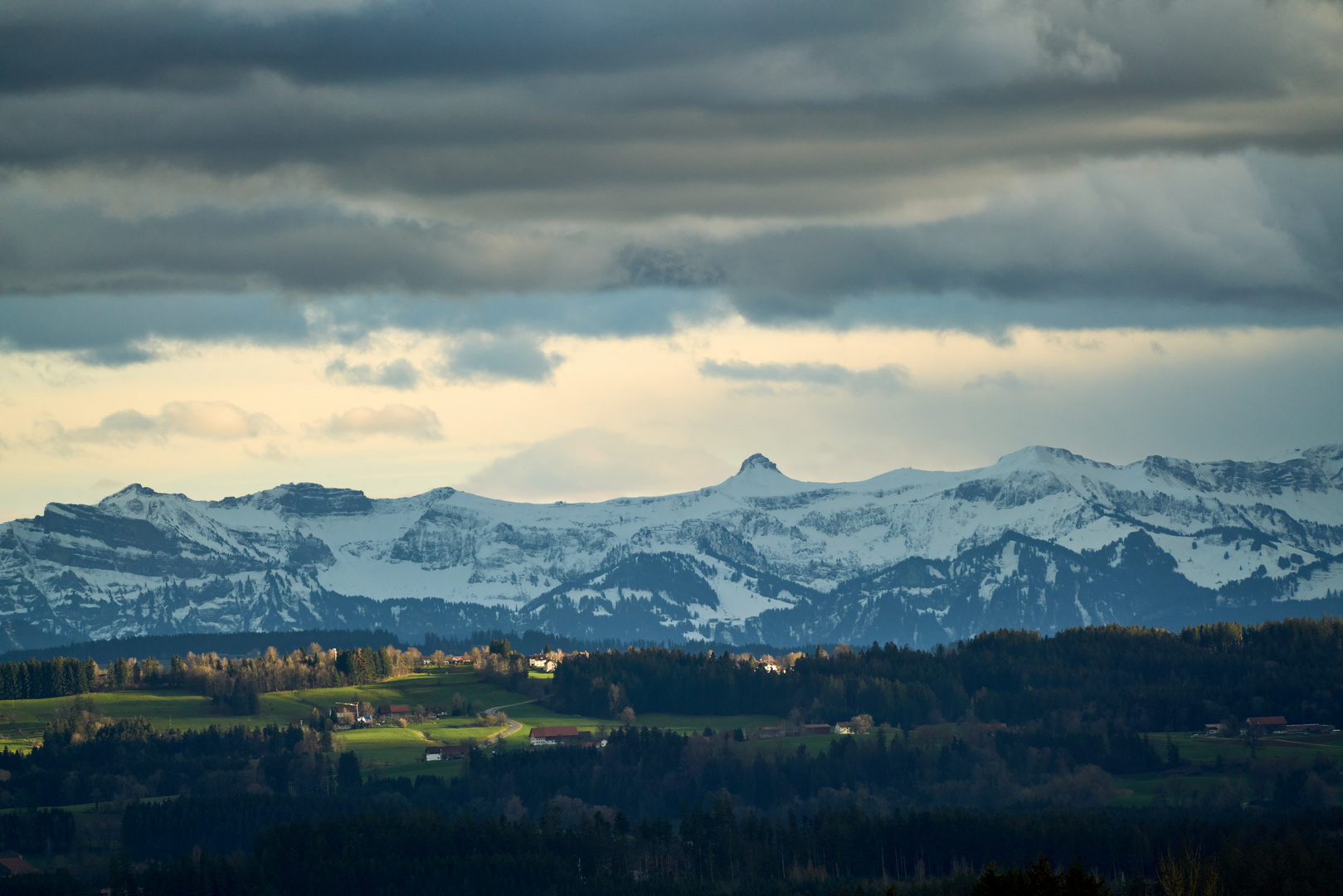 Mittagsspitze bei Allgäuer Wetter