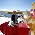 Mittagstisch- auf 3 500 m -  Arno Thurnbichler - am Mönchsjoch 