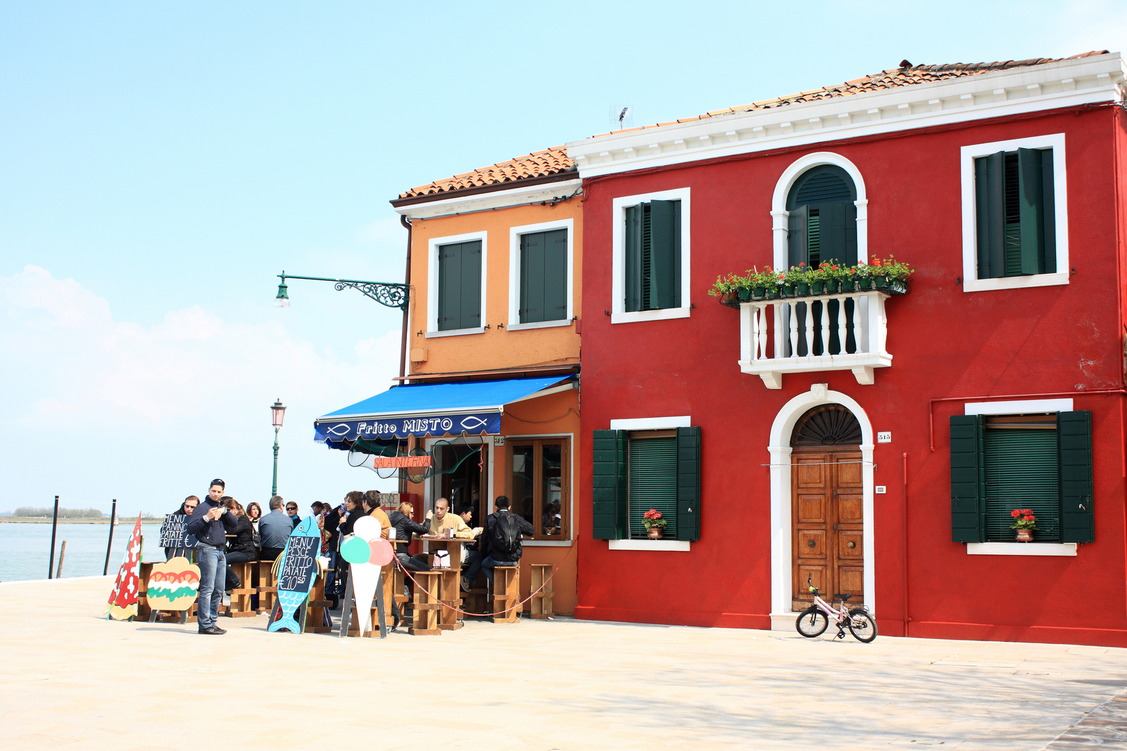 Mittagszeit auf Burano