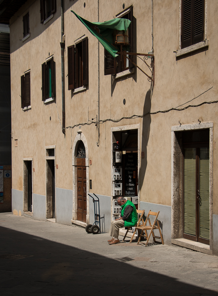 Mittagszeit in Volterra