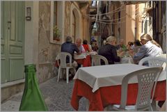 Mittagtisch in Siracusa 