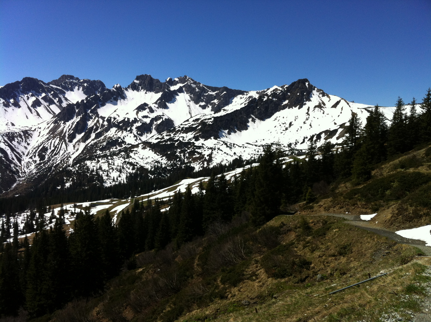 Mitte Mai noch Schnee