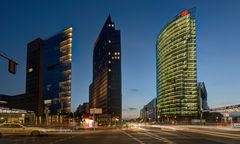 Mitte - Potsdamerplatz with Bahnturm (Headoffice DB, German Railway)- 25