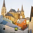 Mitte von Aachen im Morgenlicht / Center of Aachen in morning light