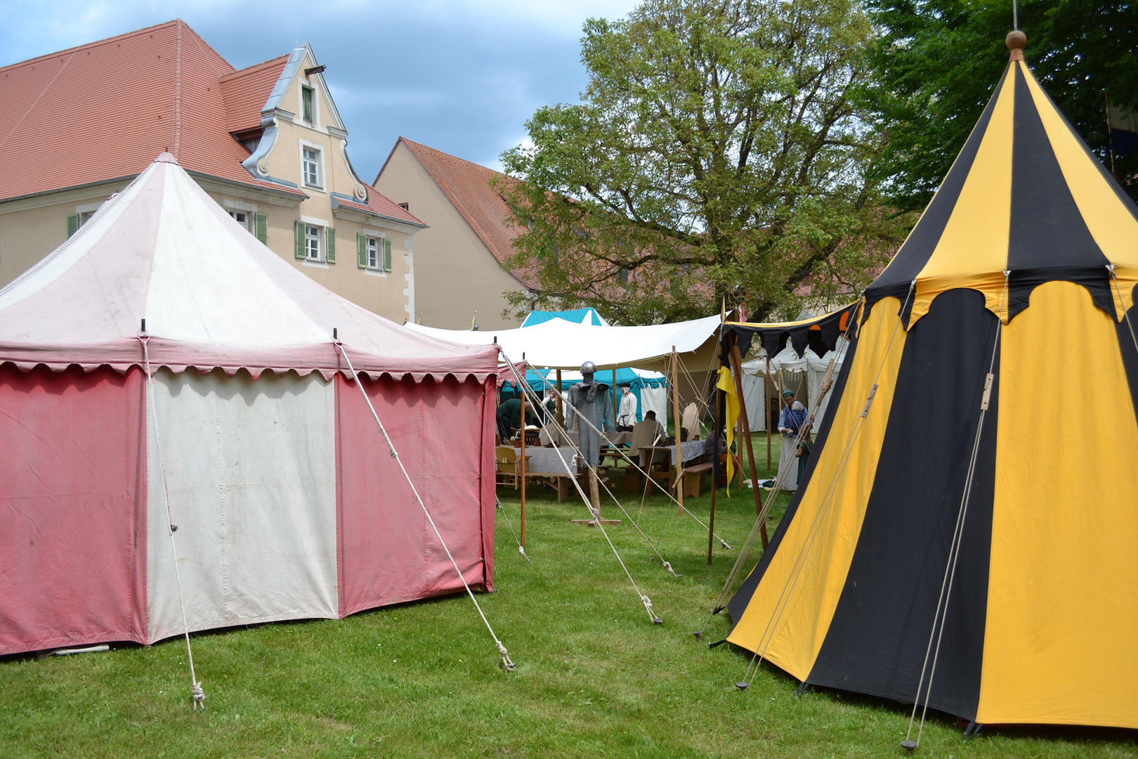 Mittelalterfest Schloss Ellwangen - Lager
