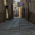 Mittelalterliche Stadt Viterbo mit Durchblick