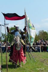 Mittelalterlicher Markt in Neuss - Reiter