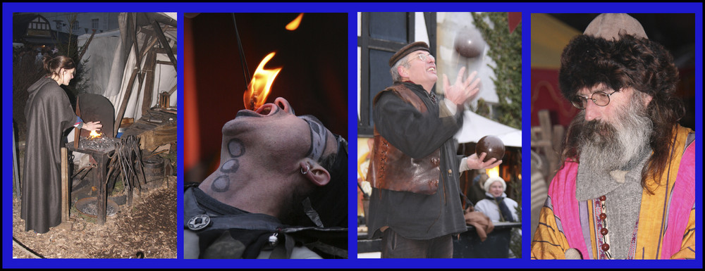 Mittelalterlicher Weihnachtsmarkt in Neu-Ulm (2007)