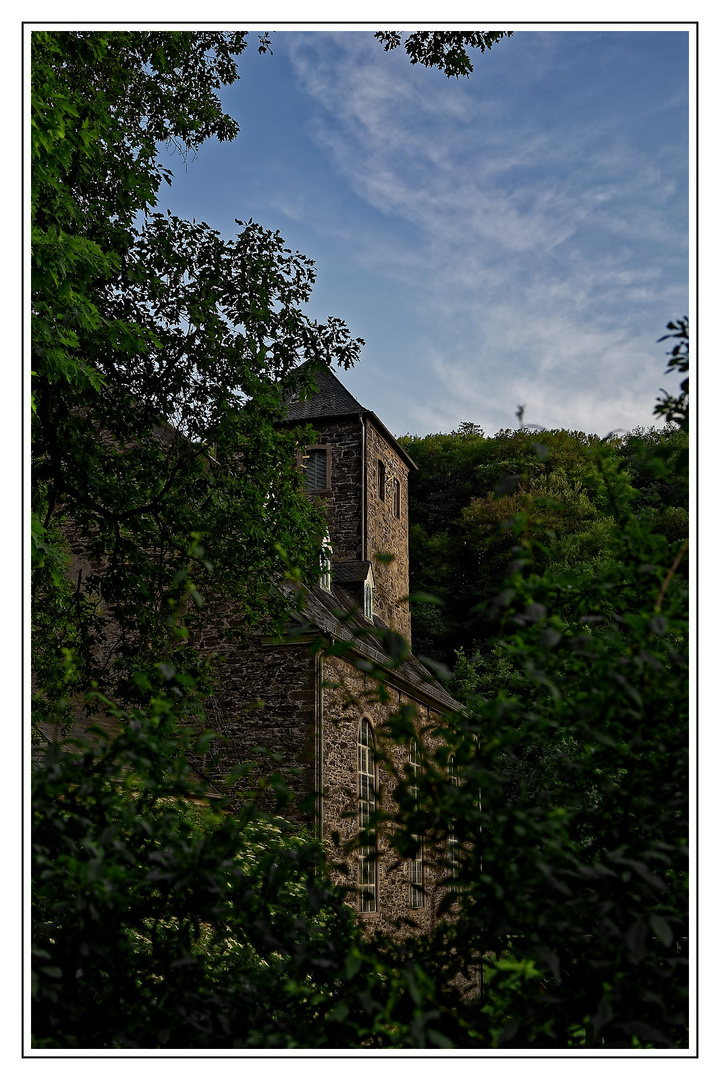 Mittelalterliches Gebäude in Solingen Unterburg