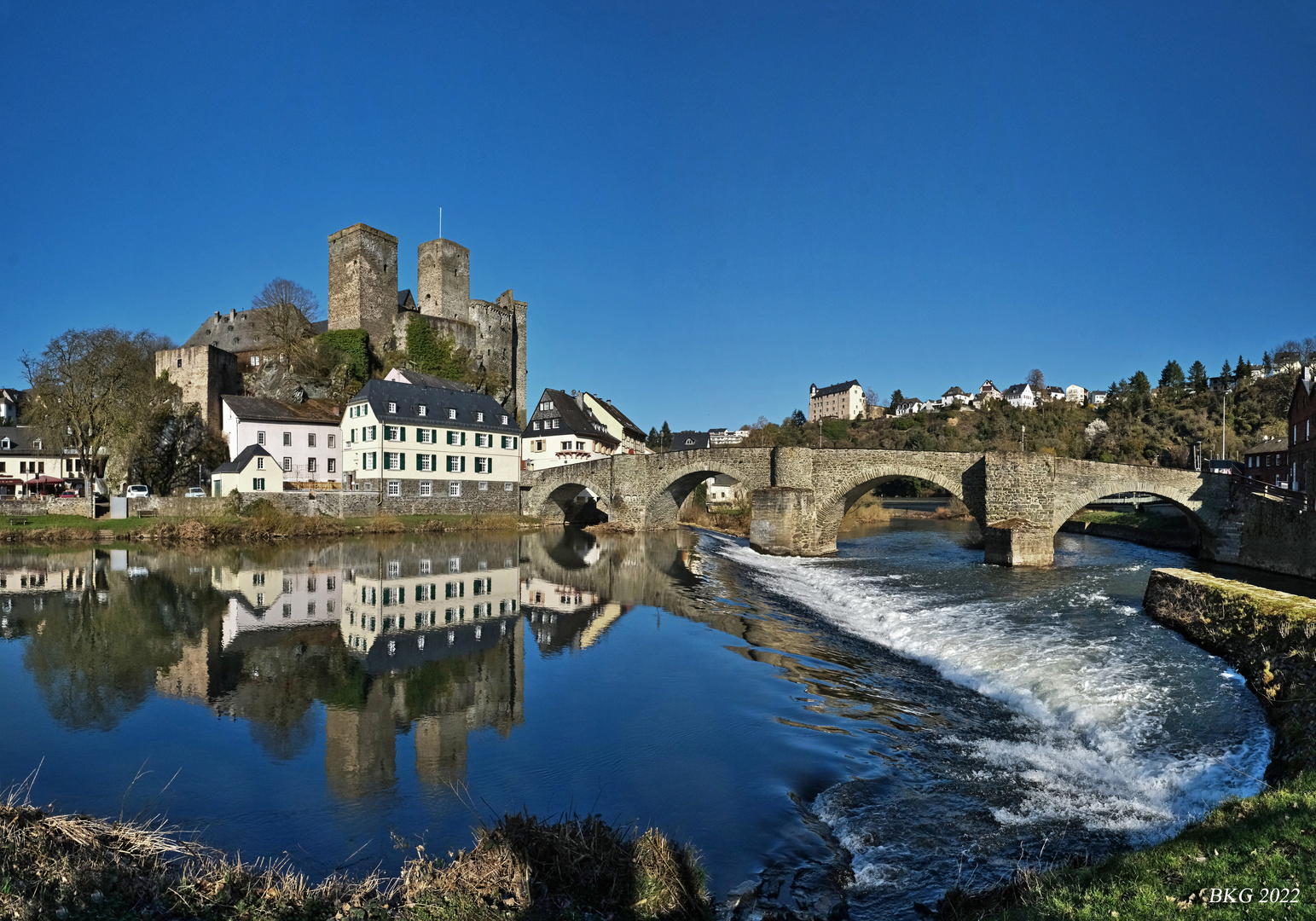 Mittelalterliches Runkel an der Lahn  