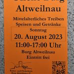  Mittelalterliches Treiben auf der Burg Altweilnau – 2023 eine besonders heiße Sache 01