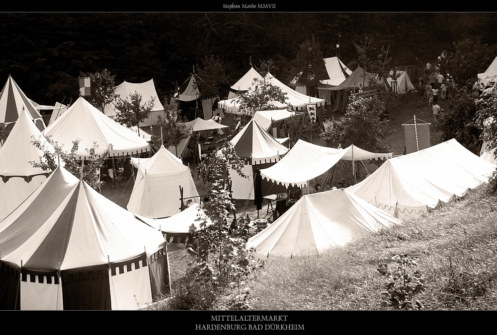 Mittelaltermarkt Hardenburg - Bad Dürkheim - Heerlager