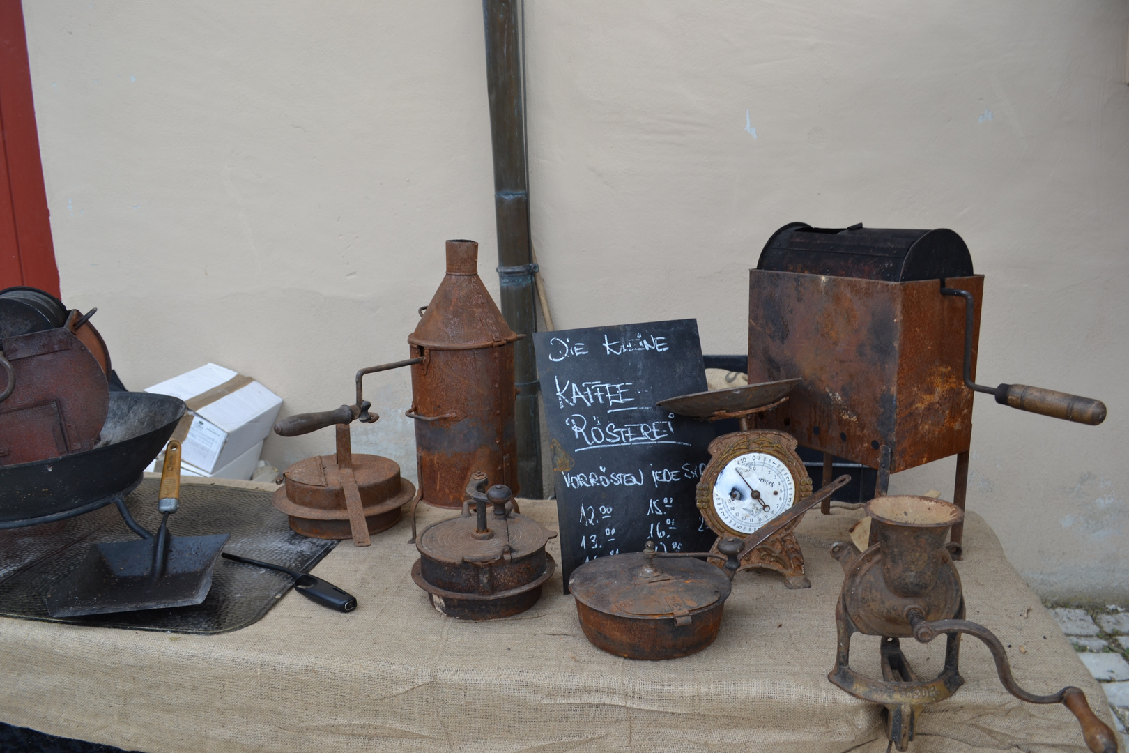 Mittelalterstand - Schloss Ellwangen - alte Kaffeerösterei