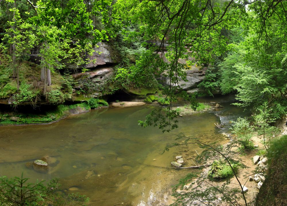 Mittelfranken: Im Schwarzachtal