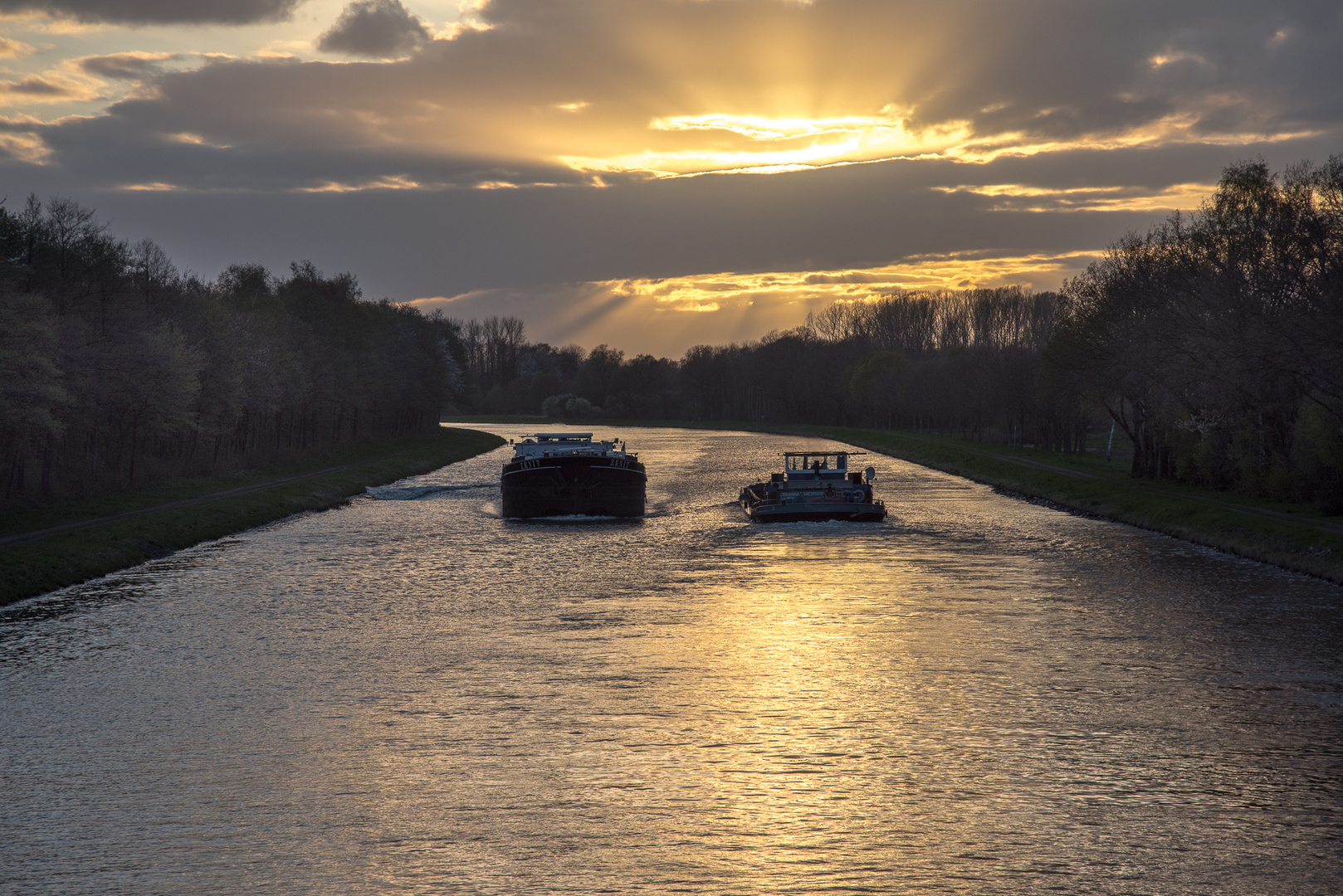 Mittellandkanal bei Gehlenbeck