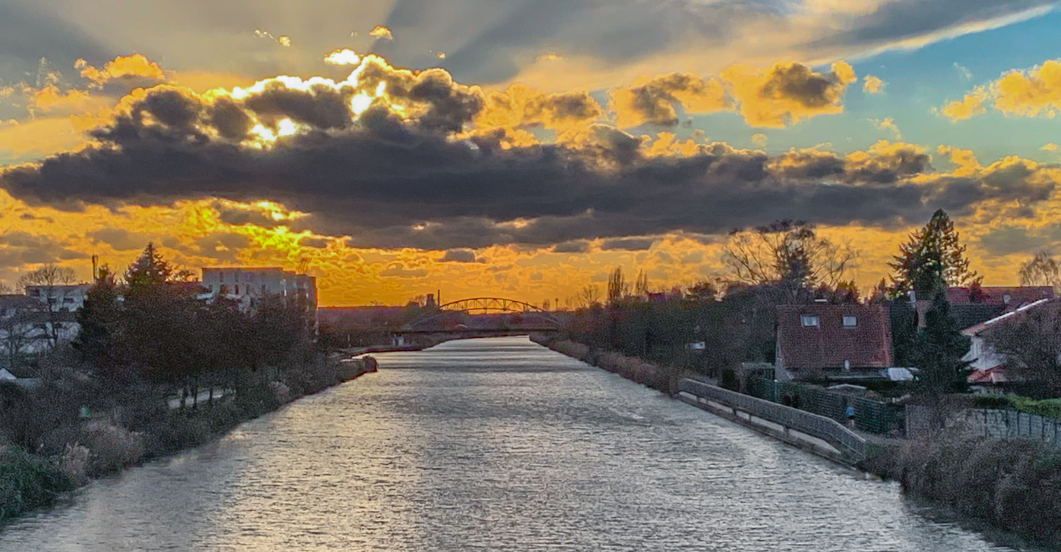Mittellandkanal - Hannover Foto & Bild | landschaft, bach, fluss & see ...