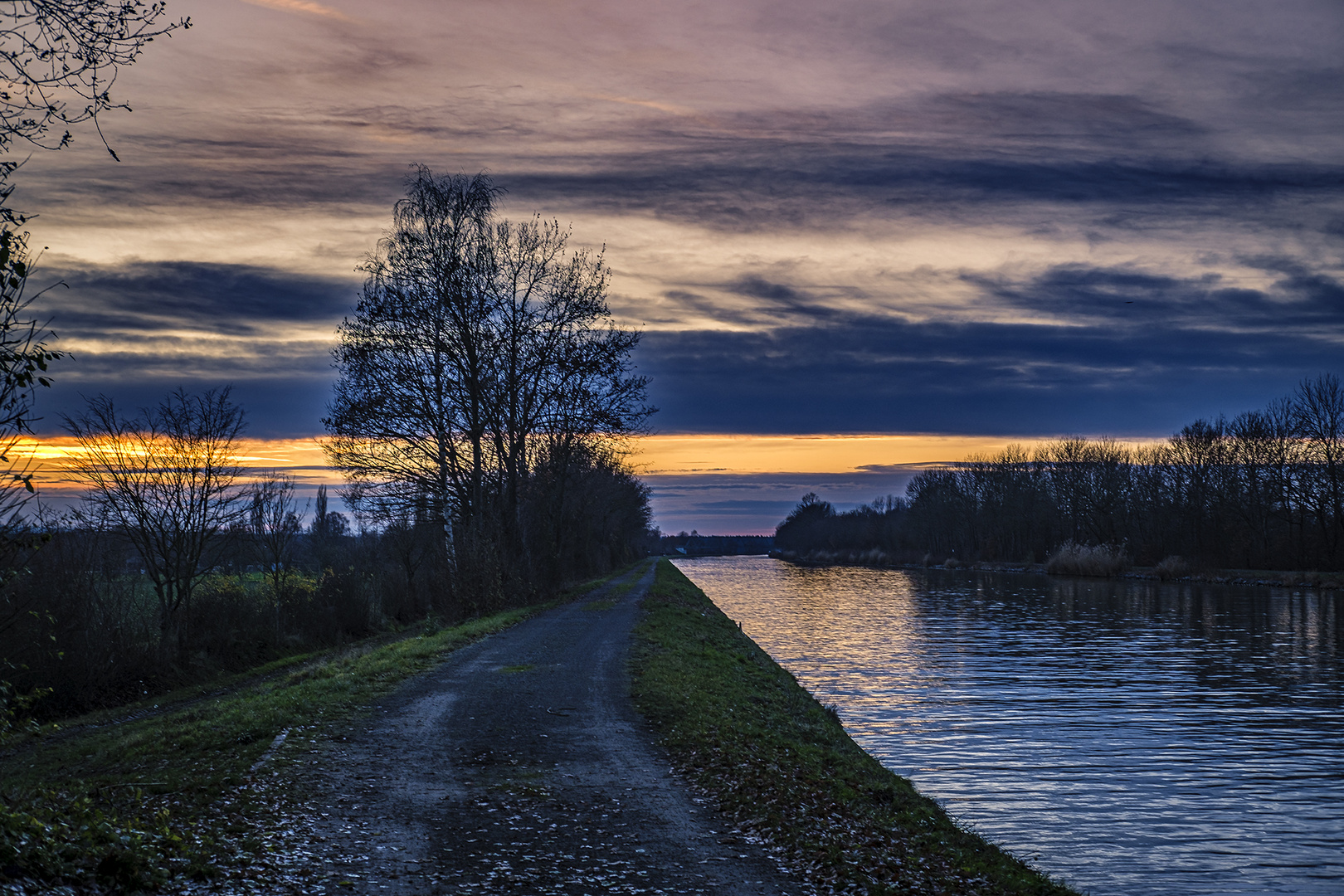 Mittellandkanal in der Region Hannover 