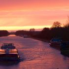 Mittellandkanal mal ganz stimmungsvoll