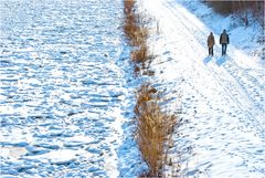 Mittellandkanal Winter 2010 / Street 280