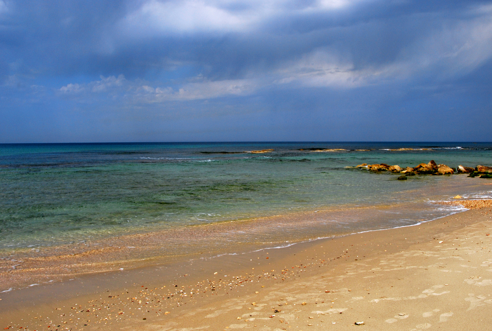 Mittelmeer bei Caesarea (Israel)