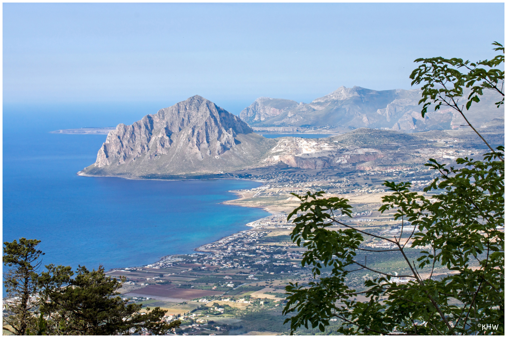 Mittelmeer bei Erice (Sizilien)