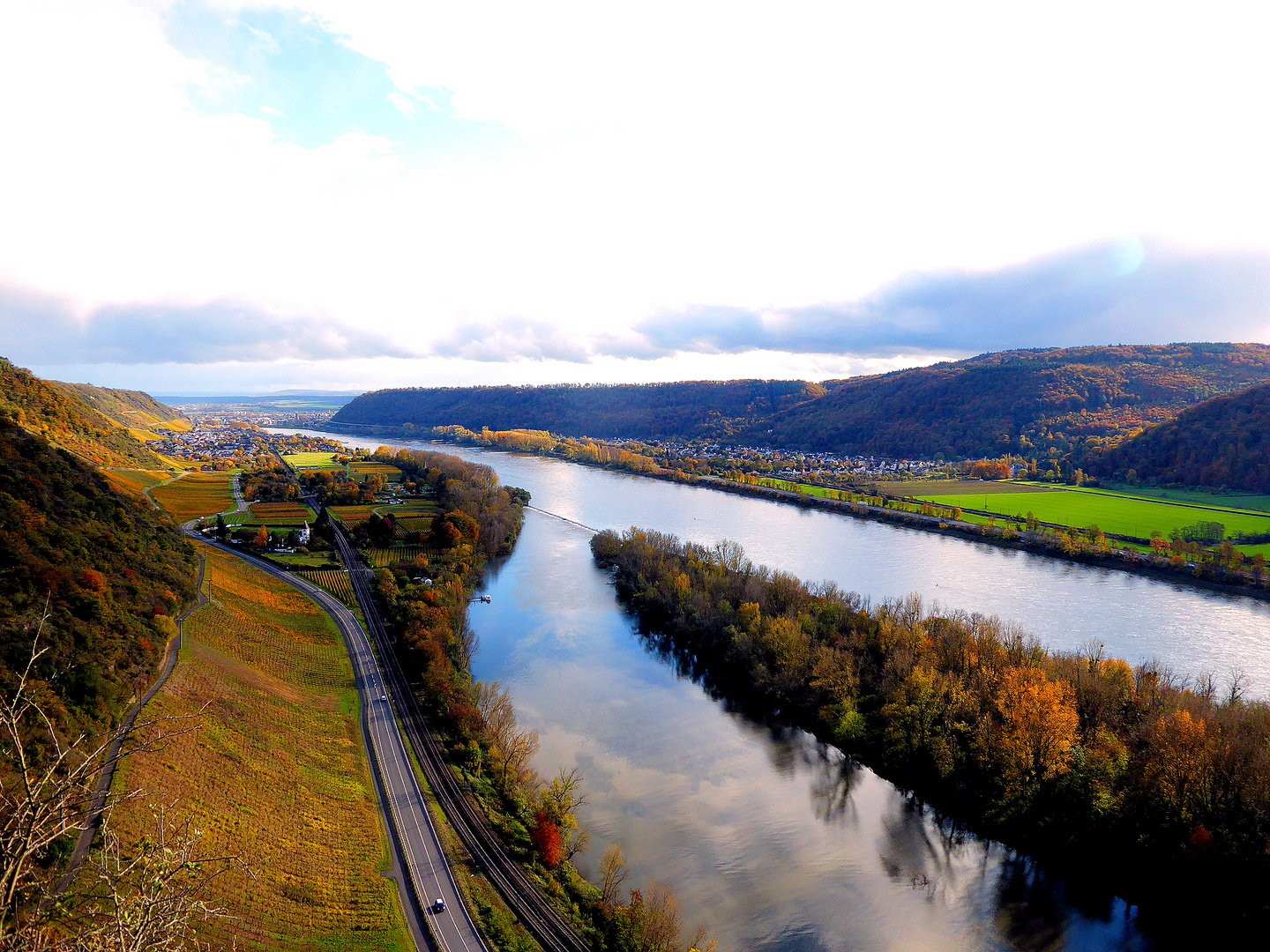 Mittelrhein bei Hammerstein