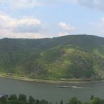 Mittelrhein, Burg Stahleck bei Bacharach und Lorchhausen