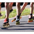 Mittelrhein-Marathon: Inlinerbeine