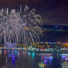 Mittelrhein, St. Goar beim Feuerwerk "Rhein in Flammen" 2017