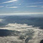 Mittelrheintahl mit Bodennebel