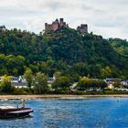 Mittelrheintal bei Oberwesel, die Schönburg