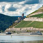 Mittelrheintal - Binger Loch und Burgruine Ehrenfels