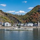 Mittelrheintal - Blick auf St. Goarshausen & Burg Katz