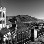 Mittelrheintal - Blick über Bacharach auf den Rhein