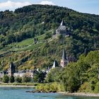 Mittelrheintal - Blick vom Rhein auf Bacharach