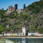 Mittelrheintal - Burg Katz oberhalb Sankt Goarshausen