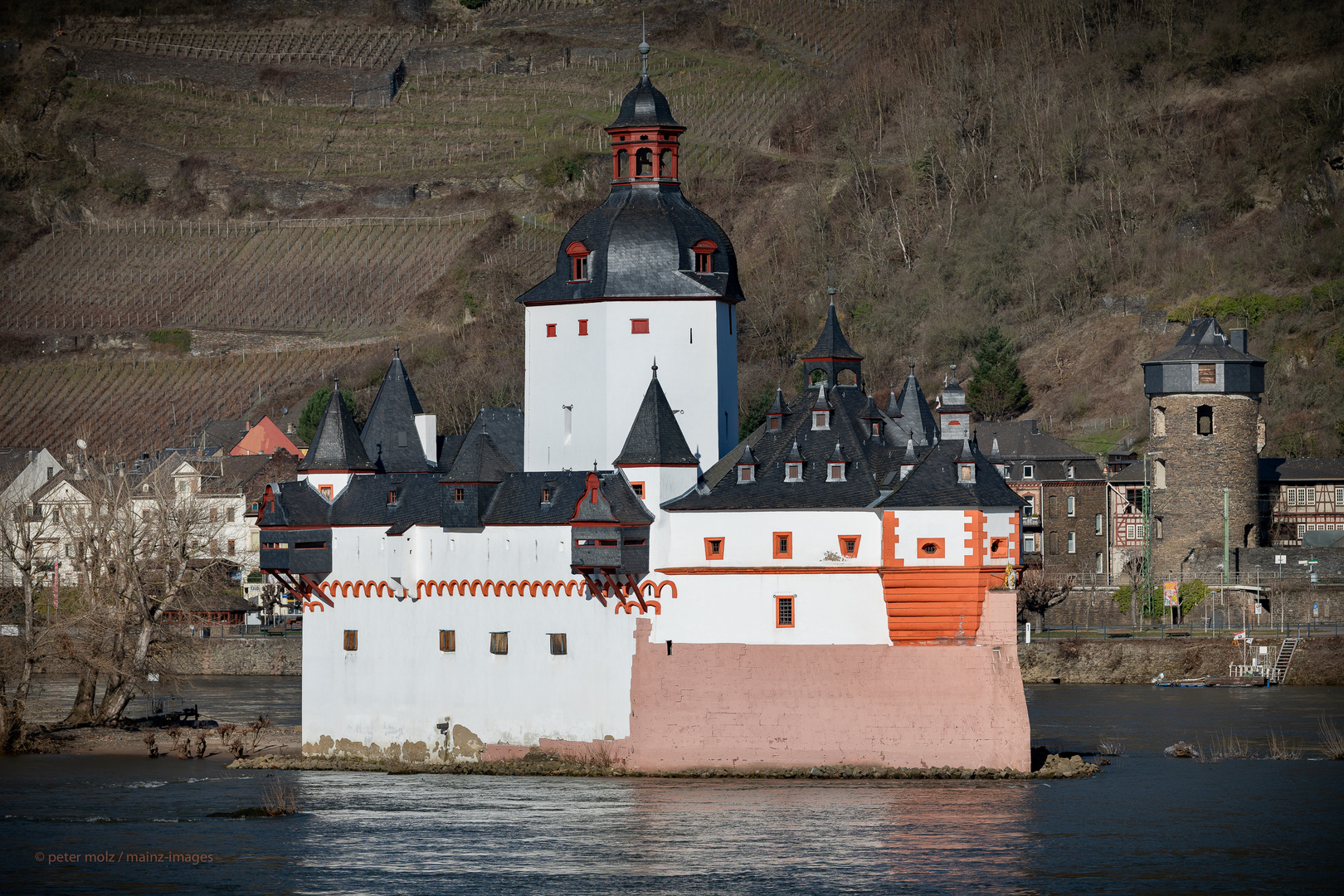 Mittelrheintal - Burg Pfalzgrafenstein bei Kaub