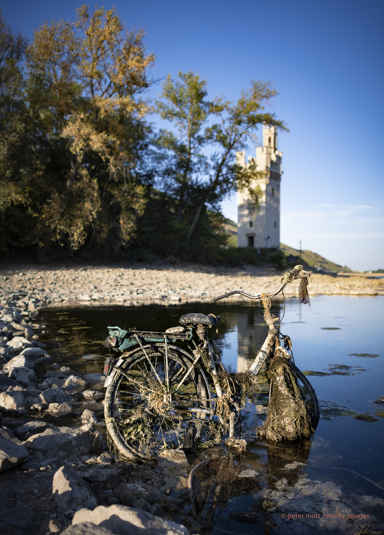 Mittelrheintal - Gescheiterte Fahrradtour zum Mäuseturm?