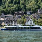 Mittelrheintal - MS Loreley Elegance passiert Sankt Goar