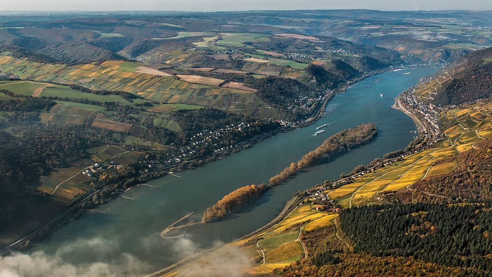 Mittelrheintal nahe Lorch bis Bacherach