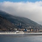 Mittelrheintal - Winteranfang bei Lorchhausen - Flußkreuzfahrtschiff Amaserena