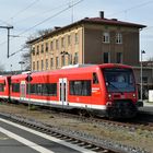 Mittelschwabenbahn im Bf Mindelheim 20.10.2022