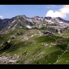 Mittelstation und Gipfel des Nebelhorn....