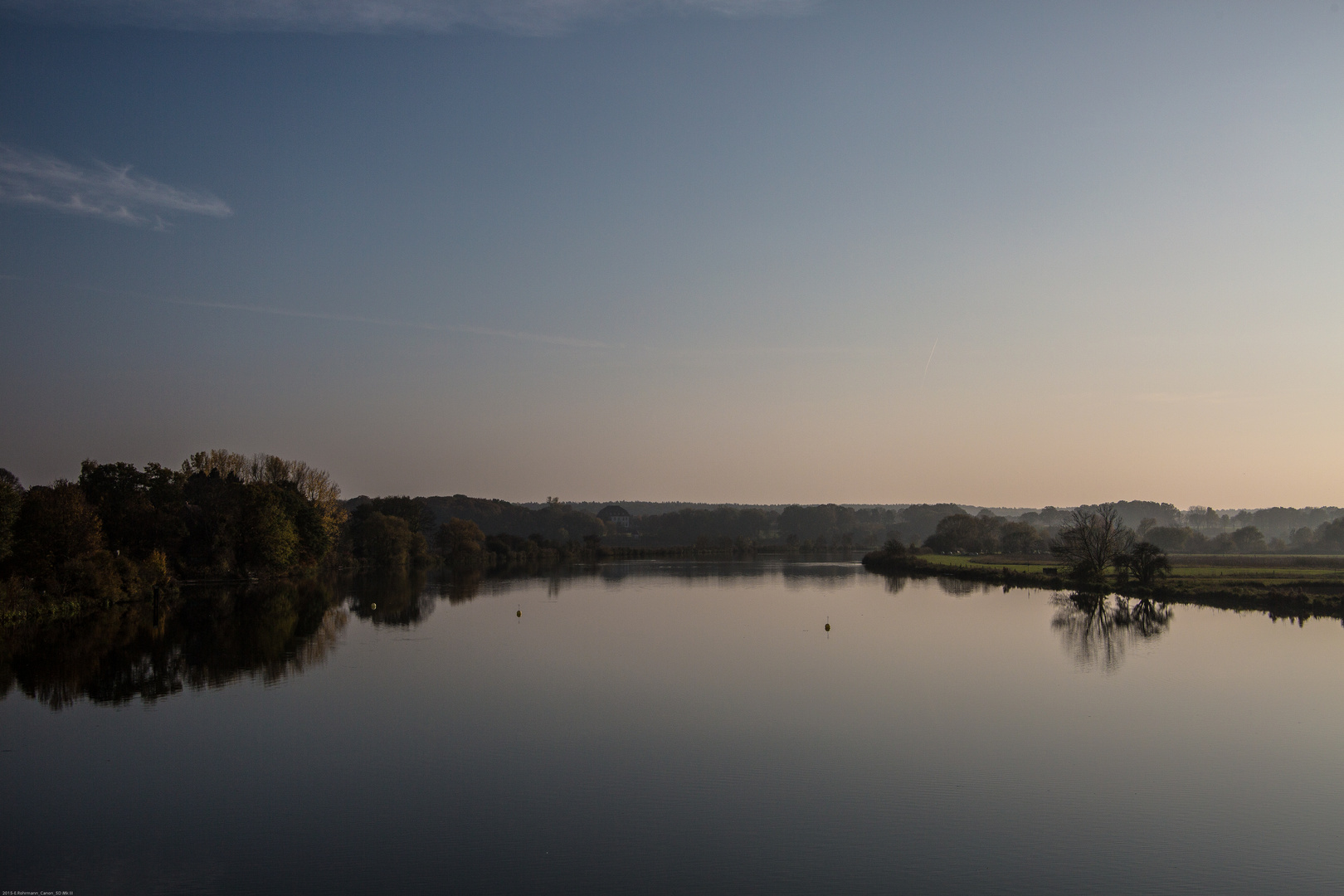 Mittelweser / Staustufe Schlüsselburg