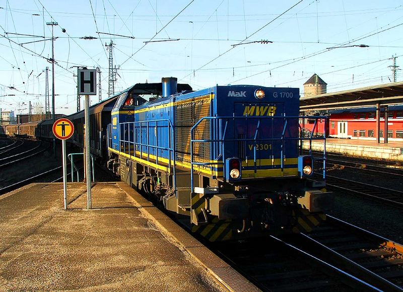 Mittelweserbahn V2301 MaK G 1700 Foto & Bild dampf, diesel und e