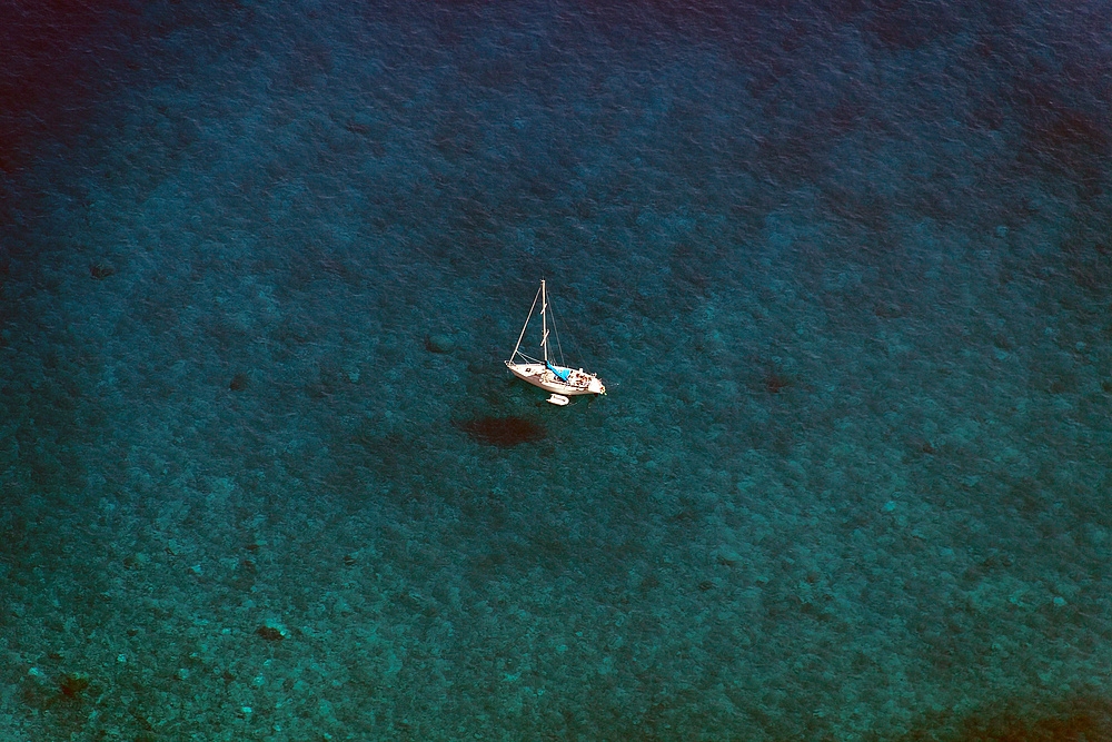 Mitten auf dem Meer