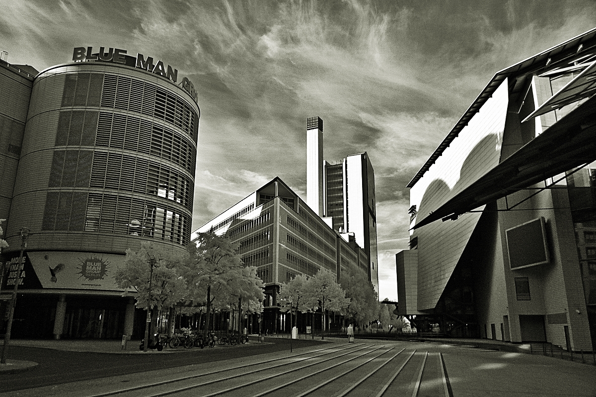 Mitten auf dem Potsdamer Platz