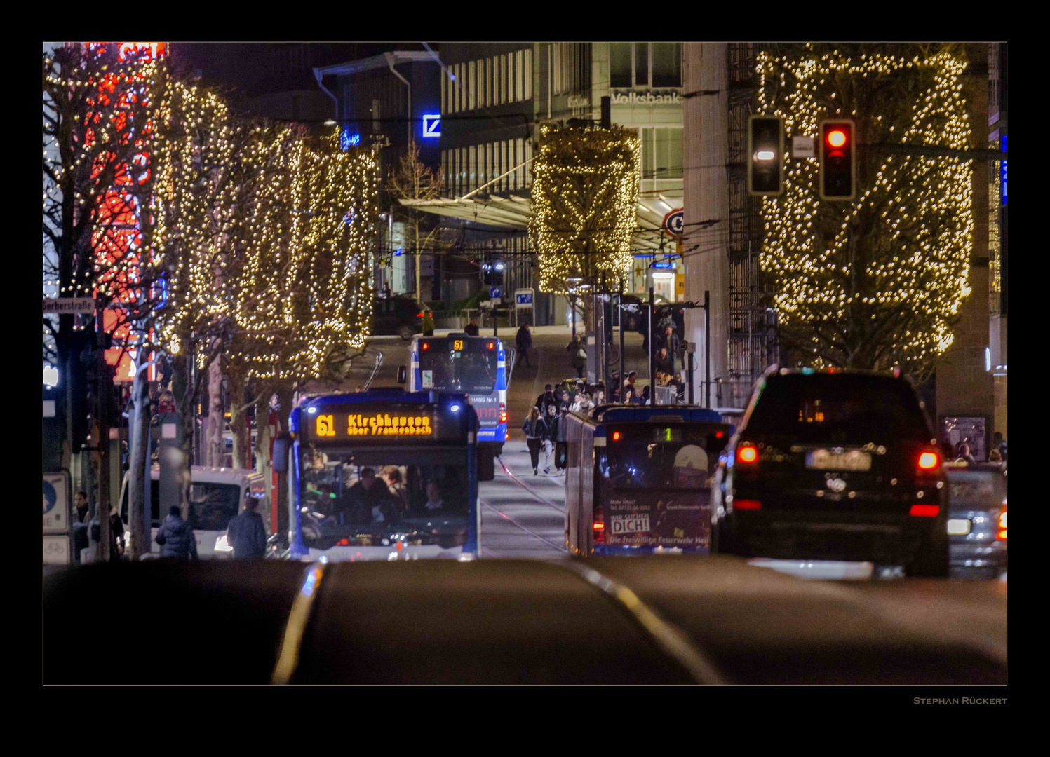 Mitten durch die Stadt