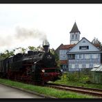 Mitten durch Rudersberg...